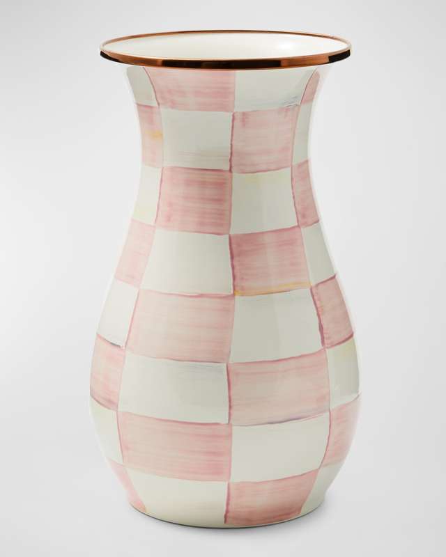 Rosy Check Tall Vase